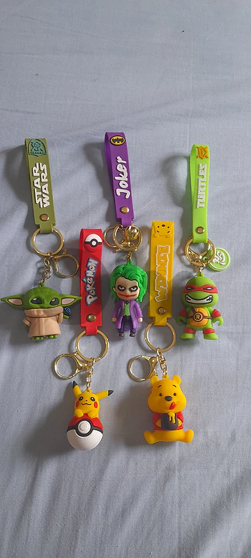 3d character keychains