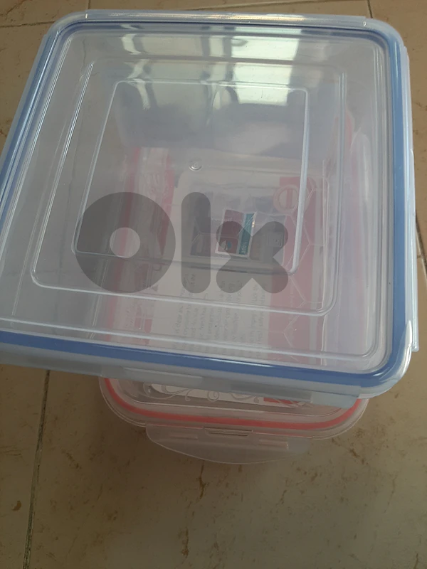 Tupperware١١حبة شروة بسعر لقطة علب لا تخزين الطعام