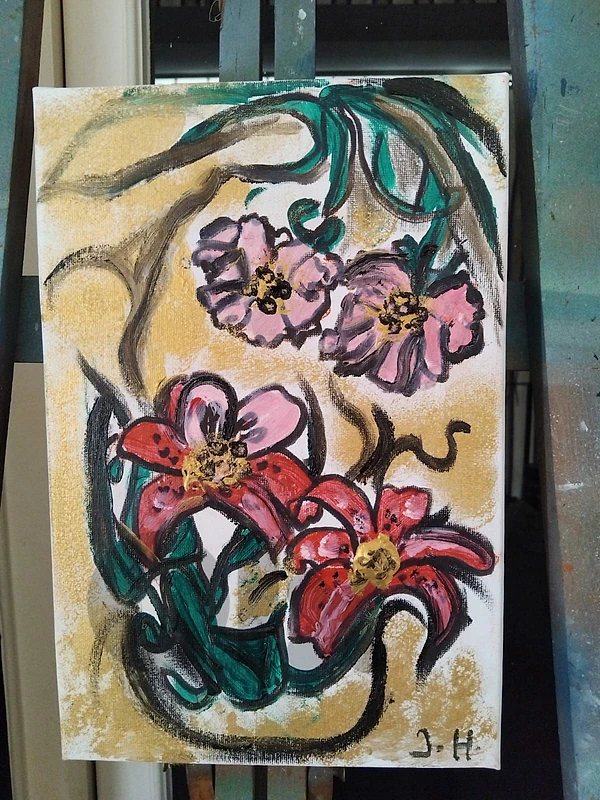 رسم زيتي