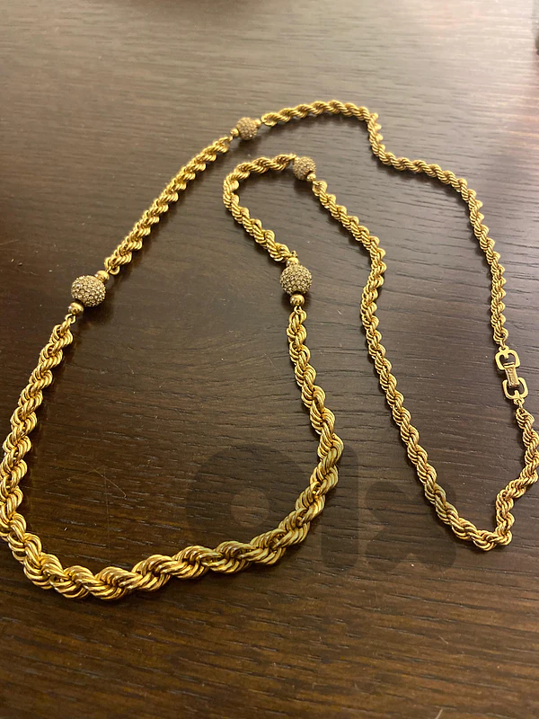 original Grosse goldplated necklace