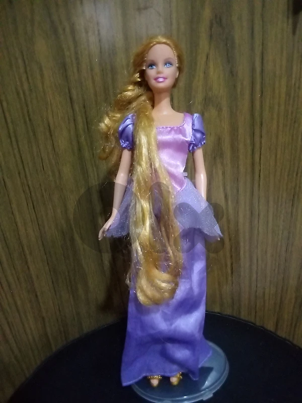 Barbie AS RPUNZEL GROWING HAIR part style bend legs As new Mattel 2001