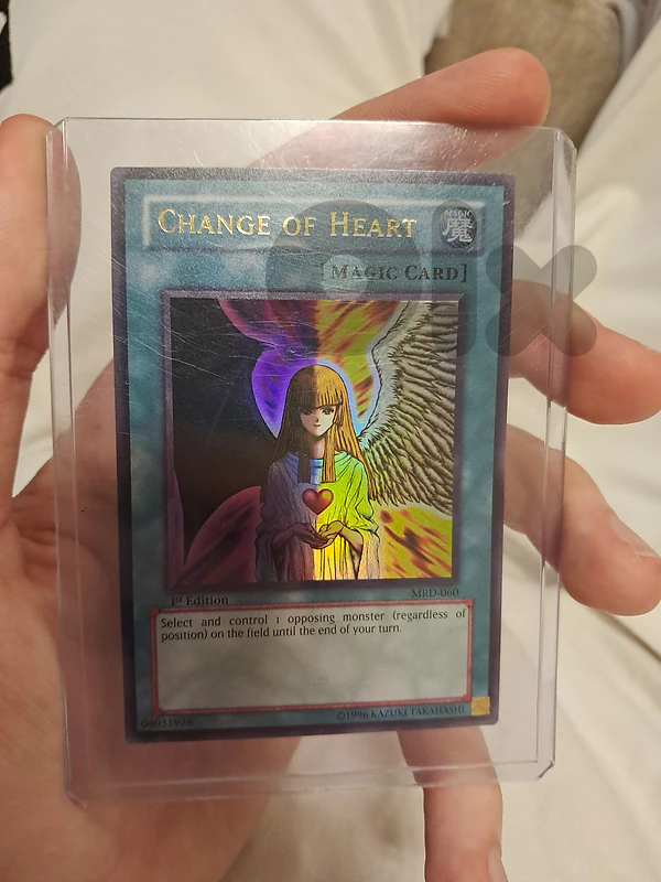 yugioh Change of Heart 1st Edition