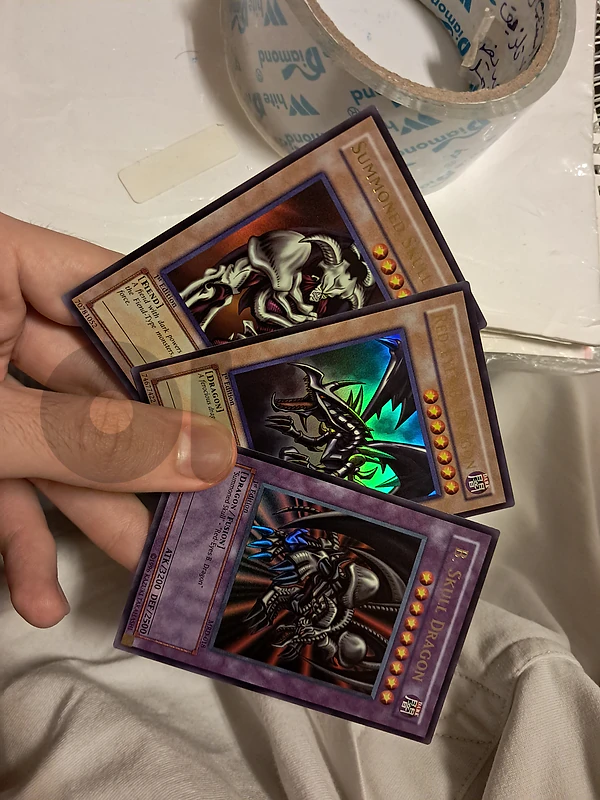 yugioh Black Skull Dragon & Materials