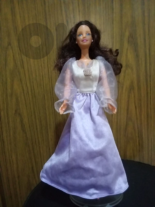 Barbie PRINCESS Brunette Mattel As new doll 2002 Ballerina feet style