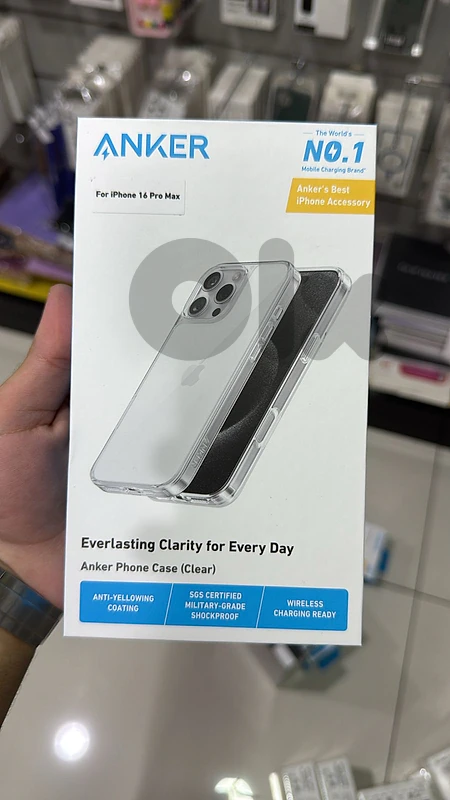 Anker clear phone case iphone 16 pro max