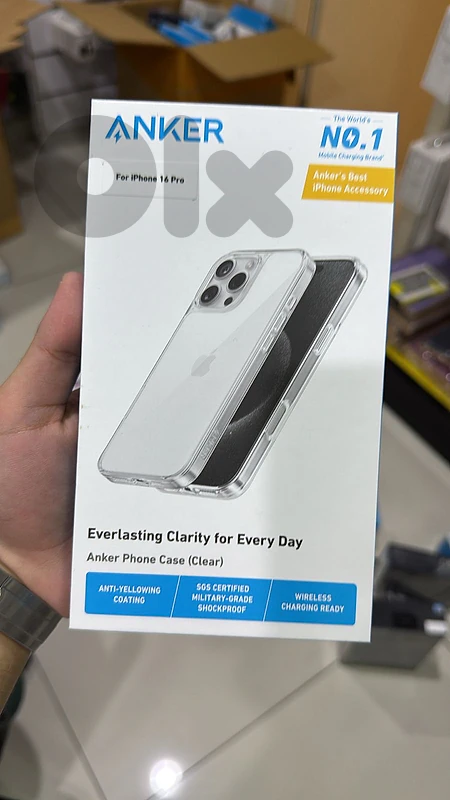 Anker clear phone case iphone 16 pro