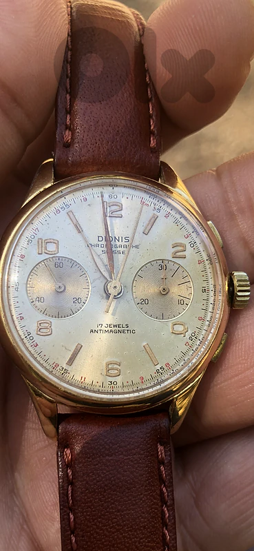 Dionis chrono vintage swiss