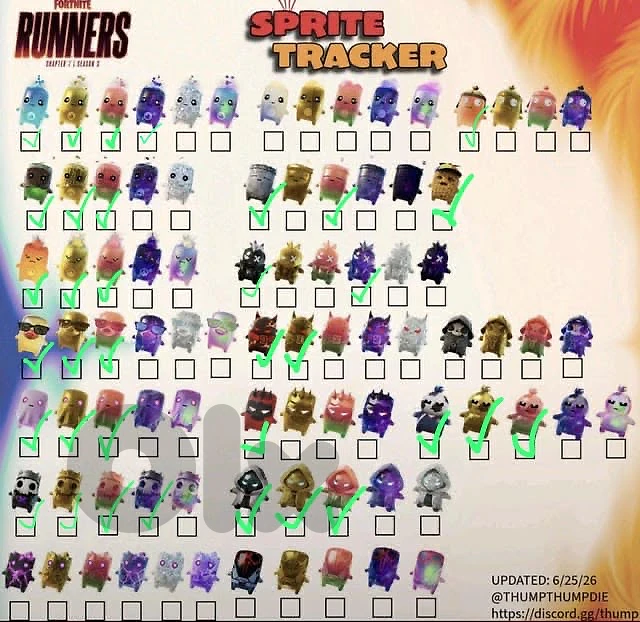 Fortnite sprites