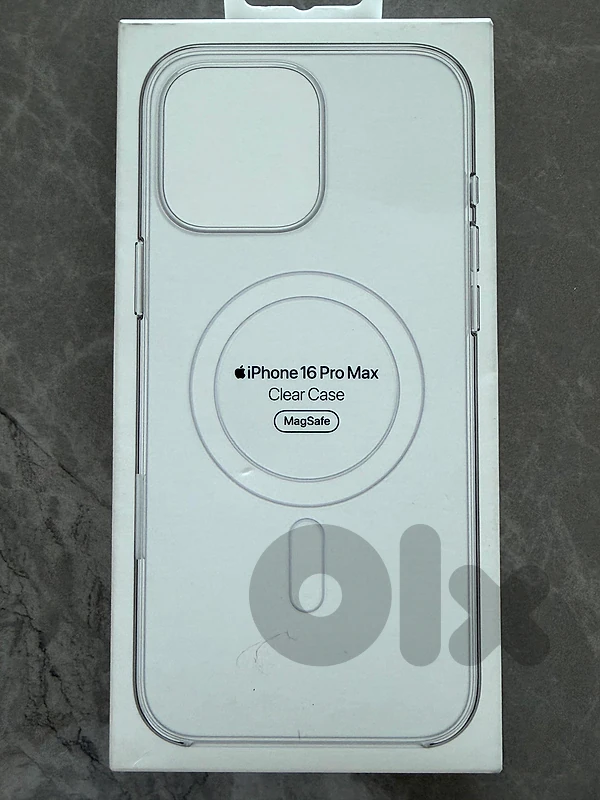 Apple iPhone 16 Pro Max Clear MagSafe Case - Used - Good Condition