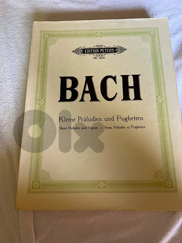 Bach J. S. Concert In C Major For 2 Pianos 4 Hands