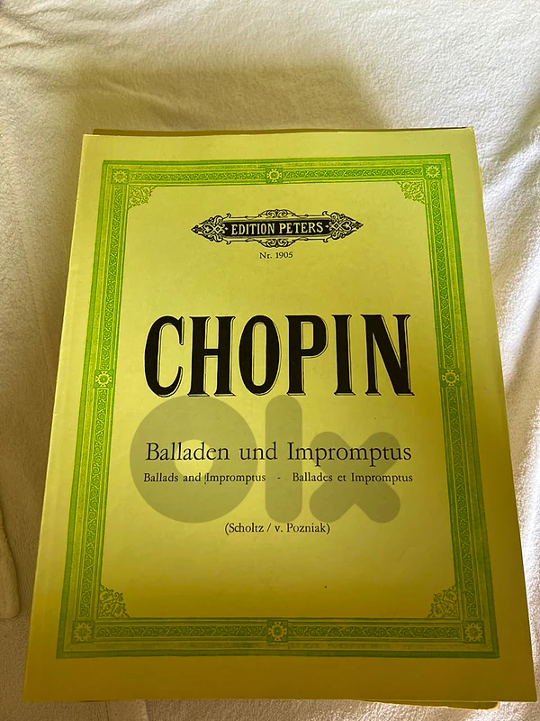 Chopin Frédéric Ballades And Impromptus Piano