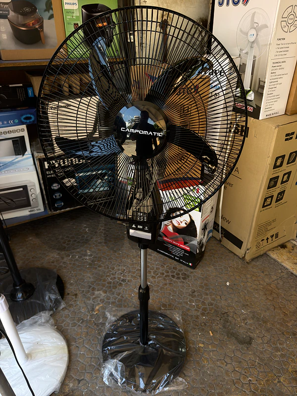 campomatic 9 speeds rechargeable fan