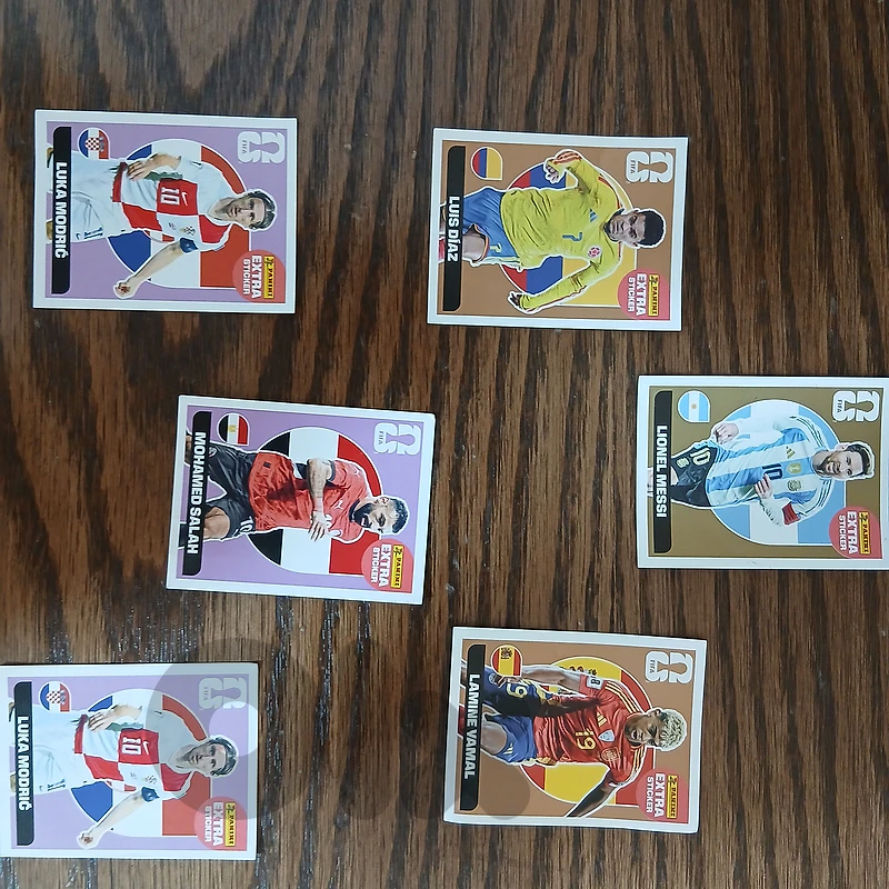Panini extra stickers