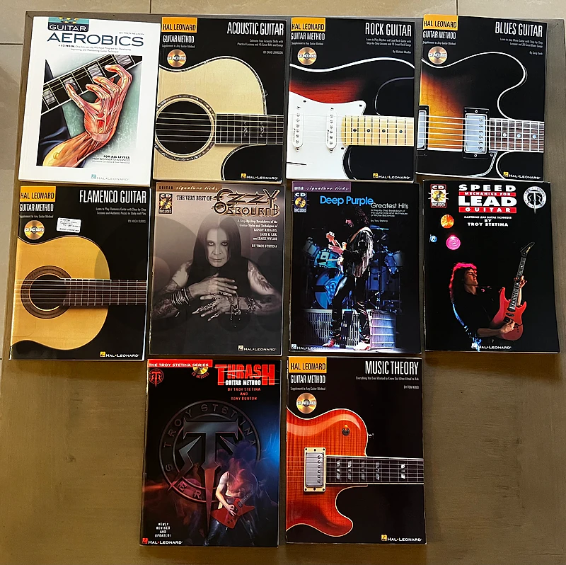 100+ Music Books (Guitar, Piano, Theory, Sight singing, History, etc)