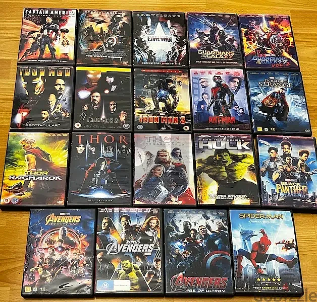 96 Movies and Series DVDs (Bulk Price)
