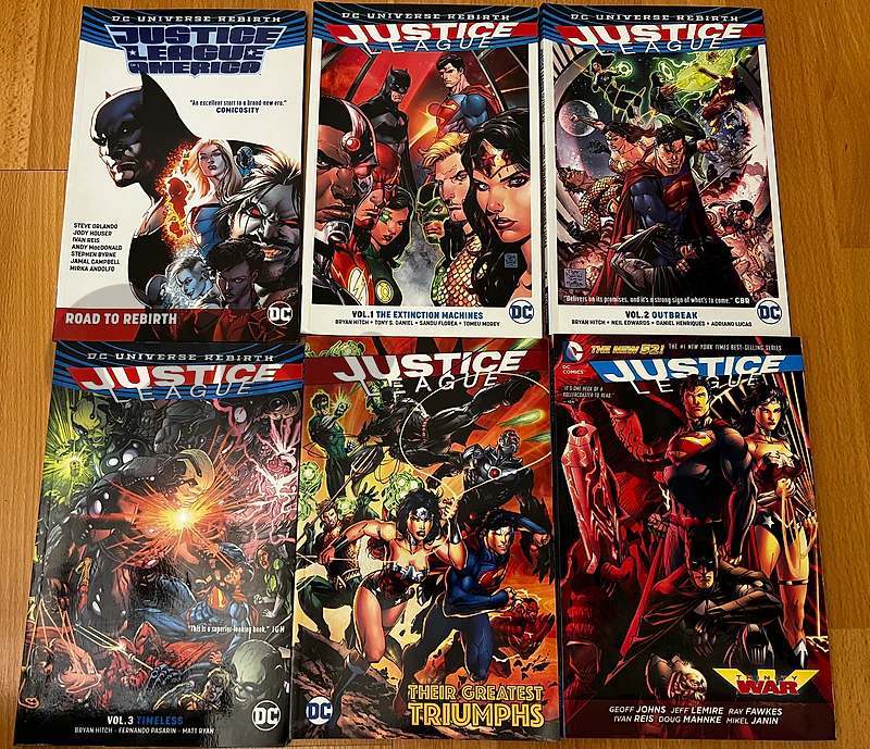Justice League 6 Comic books