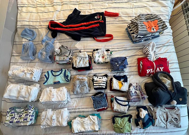 Baby boy clothes 12-18 months and 18-24 months: 118 pieces