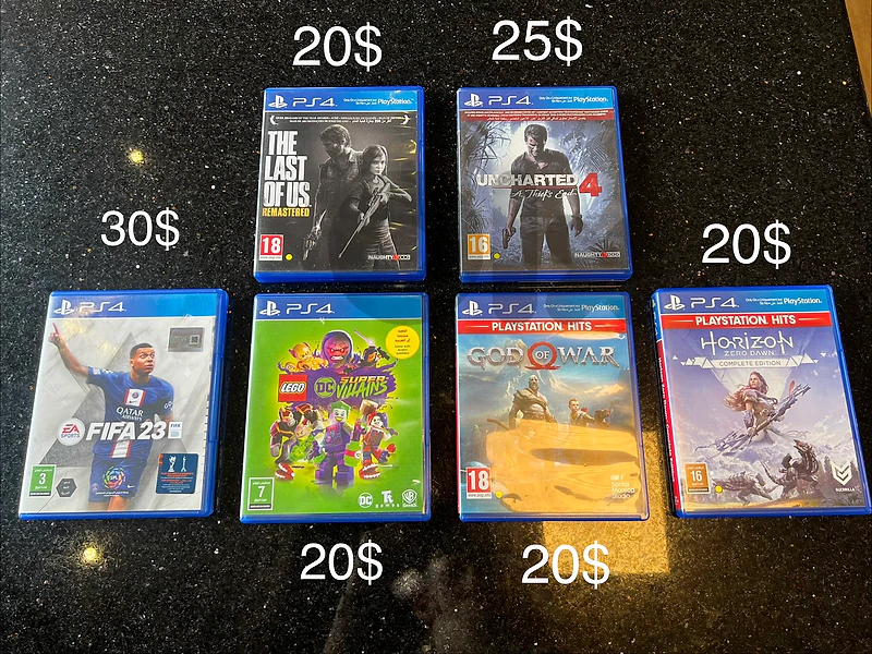 ps4 cds
