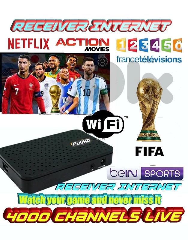 RECEIVER INTERNET - GH89 رسفير يعمل على إنترنت بدون صحن ستلايت