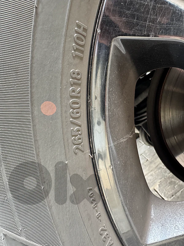 Toyo Tires 265/60/18