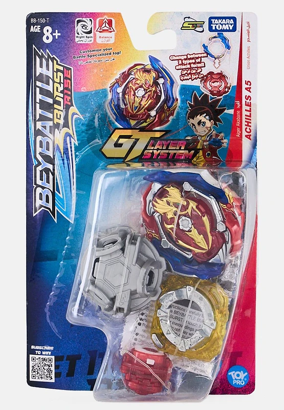 Takara Tomy Beyblade Burst أخيل المنسجم