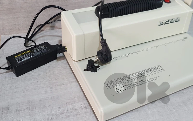 BINDING MACHINE like new/ free delivery