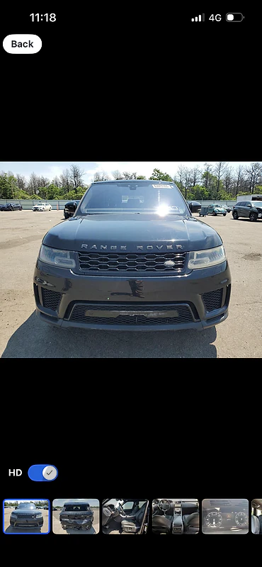 Land Rover Range Rover Sport 2018, super clean, full option.