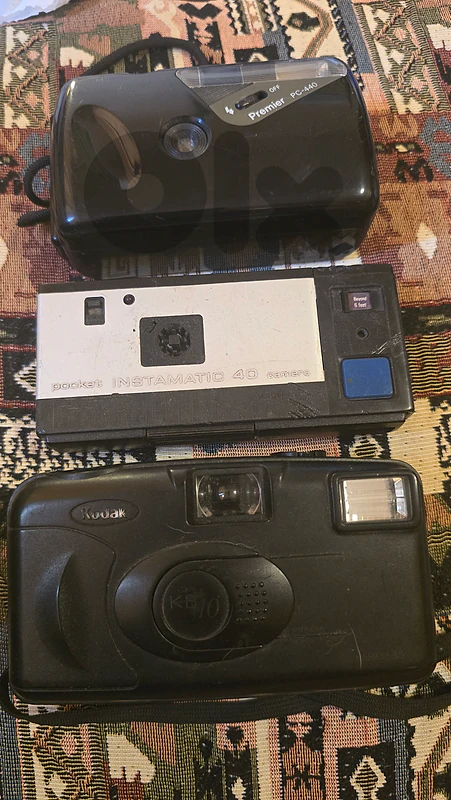 Vintage Film Cameras Lot - 3 Pieces