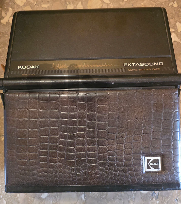 Vintage Kodak Ektasound Super 8 Movie Making Kit - 1970s