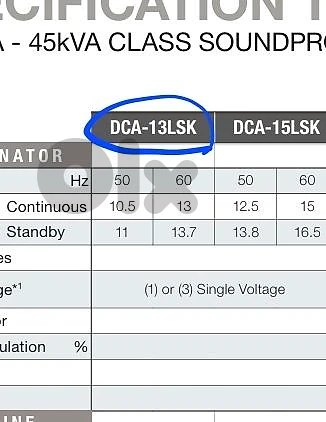 Denyo Generator 11kVA