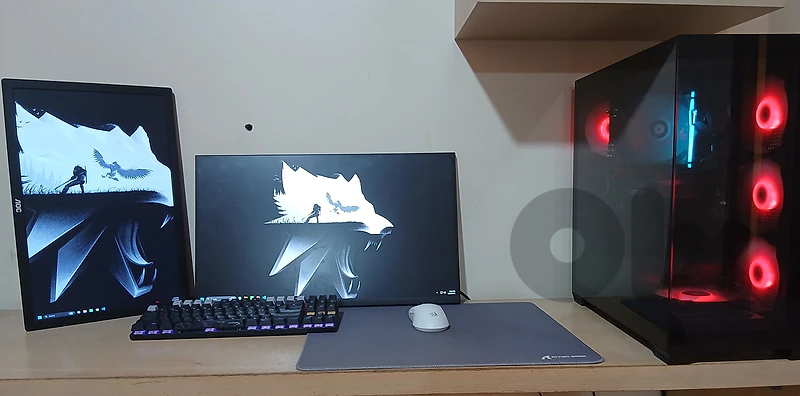 Gaming Monitor + gaming keyboard and mouse HOTDEAL