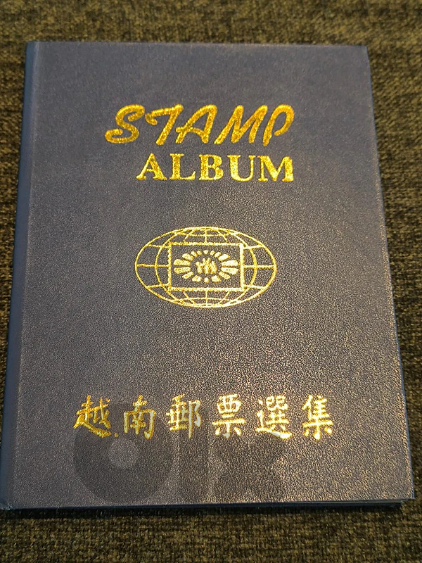 Vietnam Stamp Album 🇻🇳 + 4 blocks ألبوم طوابع فيتنام