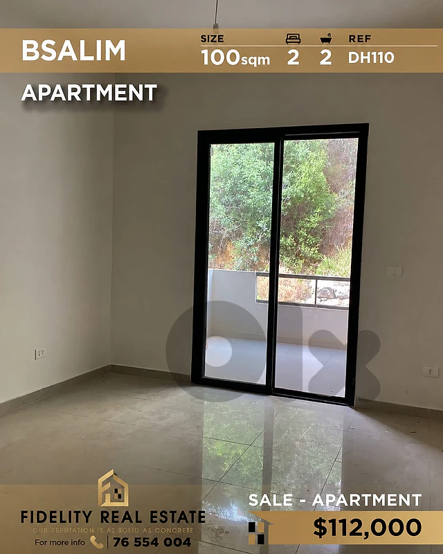 Apartment for sale in Bsalim DH110 شقة للبيع في بصاليم