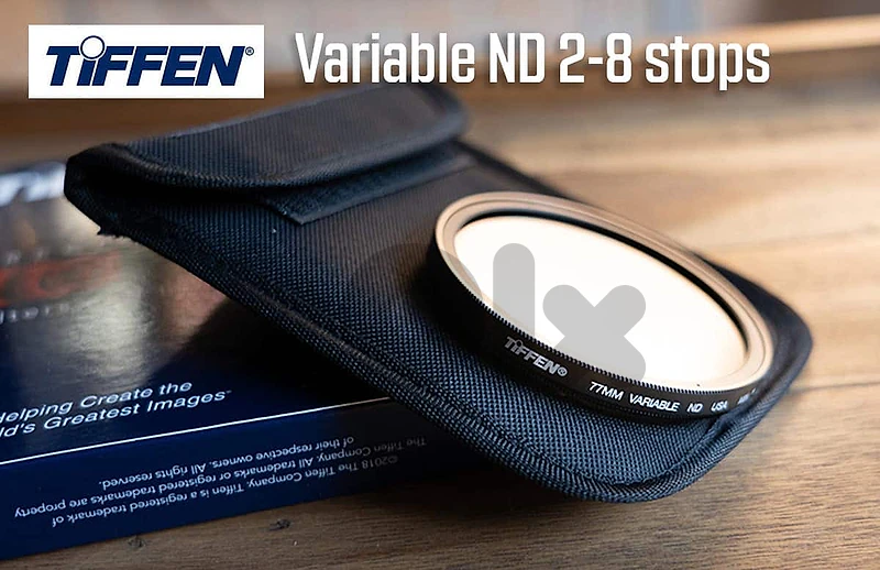 Tiffen ND Variable USA 72, 77, 82mm filters