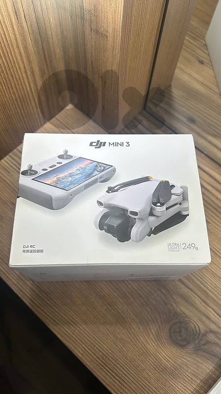 Dji mini 3 drone and remote control