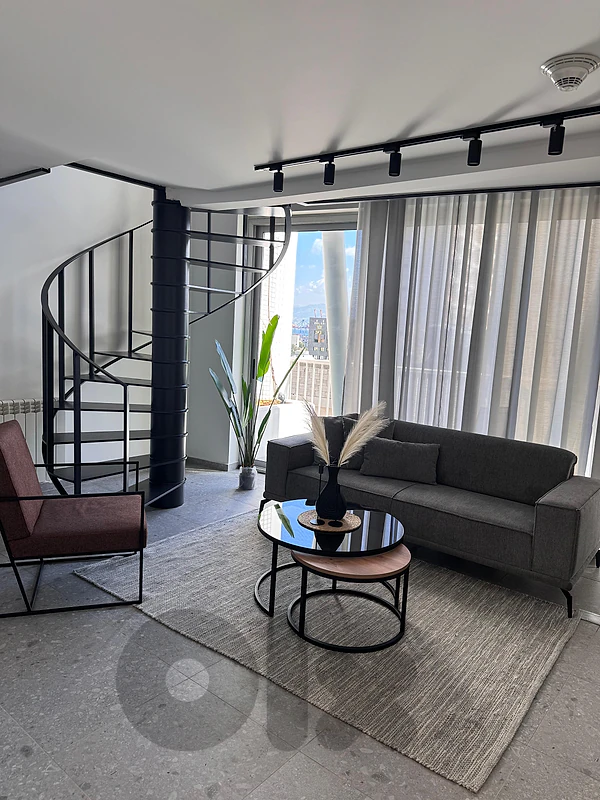 Unique 1 Bed Loft For Rent In Gemayzeh | Prime Building