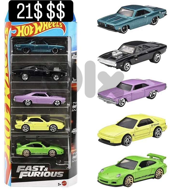 Fast & Furious 5 pack HotWheels