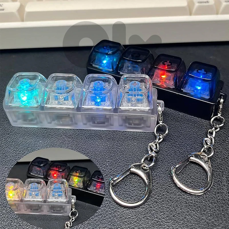 LED Keyboard Switch Keychain