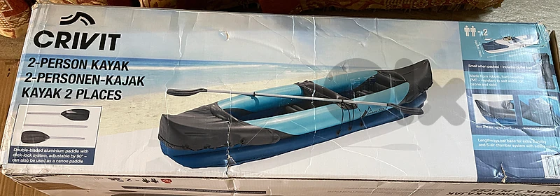 Crivit 2 Person Inflatable Kayak 325 cm Crivit 2 Person Inflatable Kayak 325 cm