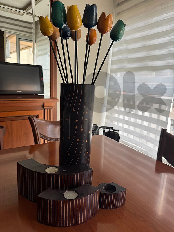 Elegant Wooden Decorative Home Décor Set