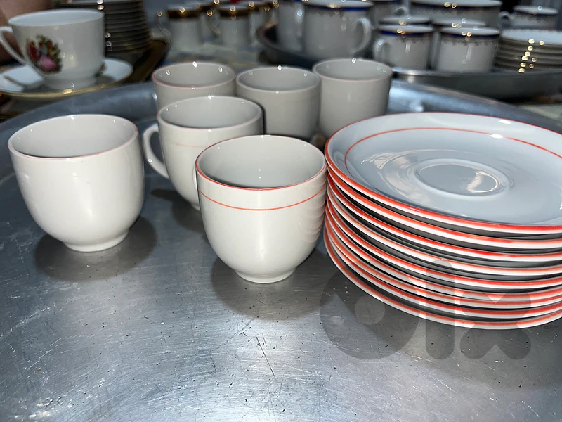 Service Rosendel 6 tasses / Rosendel Porcelain 6-Cup Set
