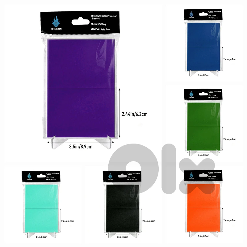 TCG Card Games Protector Thick Sleeves
