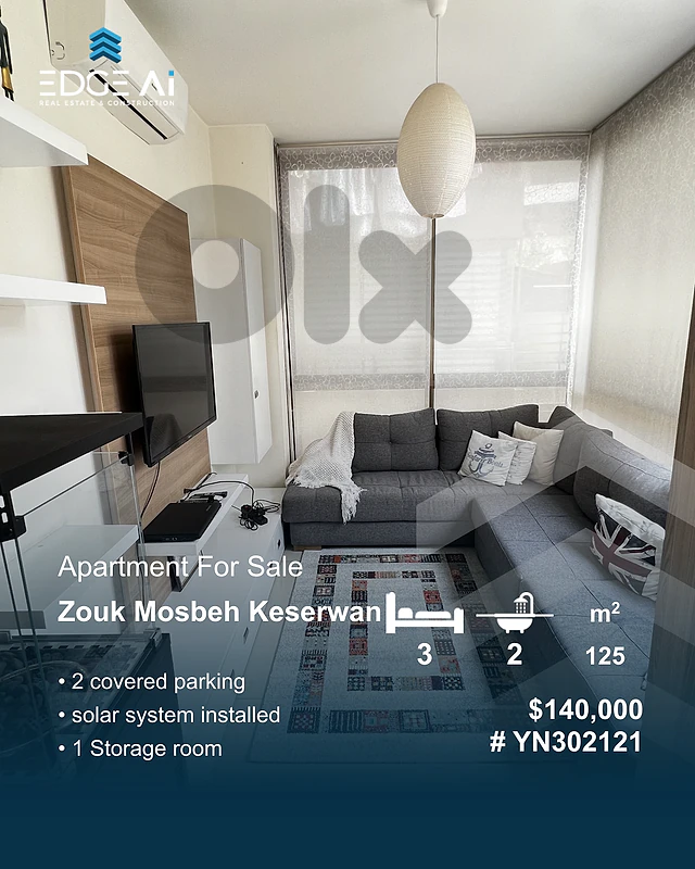 Apartment for Sale ,Zouk mosbeh ,#YN302121