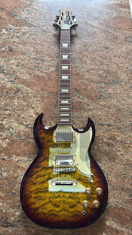 greg bennett torino samick tr2 electric guitar