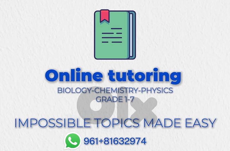 SCIENCE ONLINE TUTORING ( GRADE 1-7 ) 🎁 1st session FREE 🎁 SCIENCE ONLINE TUTORING ( GRADE 1-7 ) 🎁 1st session FREE 🎁