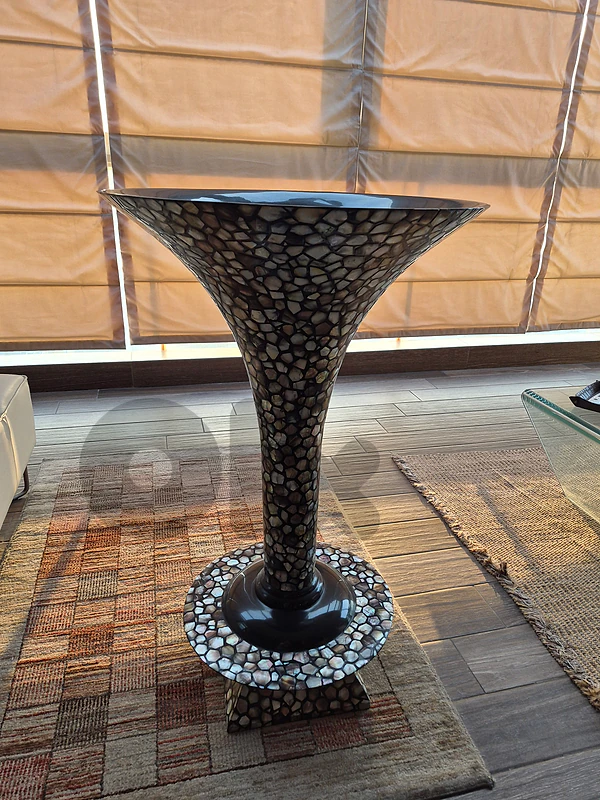 Large mother of pearl vase for sale