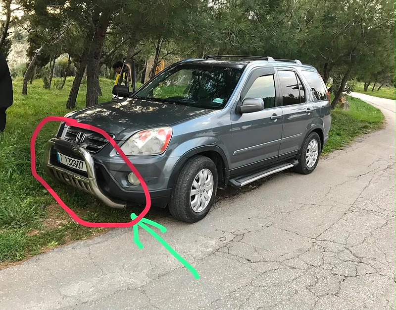 دفاع امامي Honda CRV
