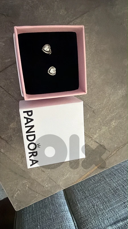Pandora earings new with box and bag Pandora earings new with box and bag