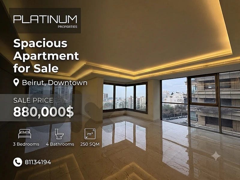 Apartment for sale in downtown