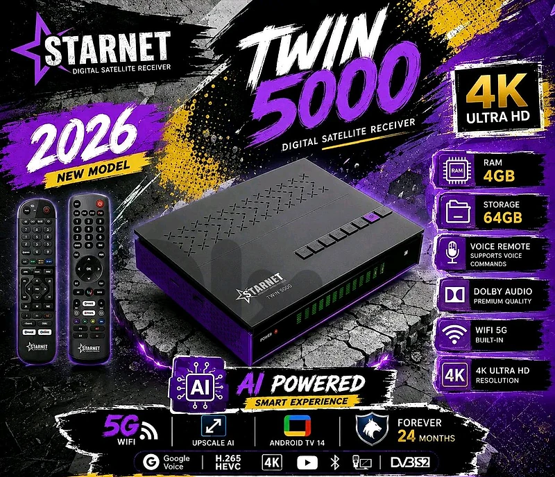 starnet 5000 twin ai 4k
